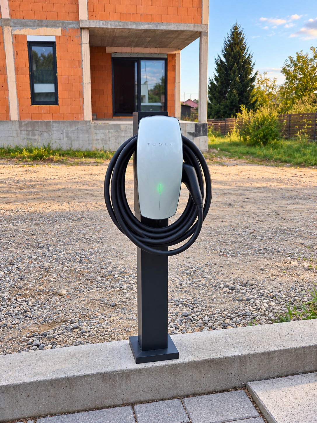 Ugradnja Tesla Wall Connector kućnog punjača u Zagrebu